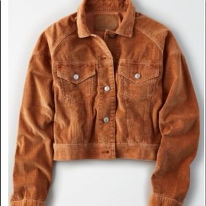 American Eagle Corduroy Boyfriend Jacket